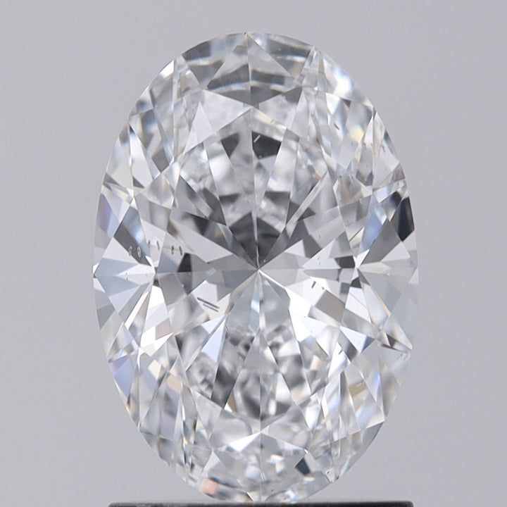 1.51 Carat Oval Cut Lab Grown Diamond SI1 D