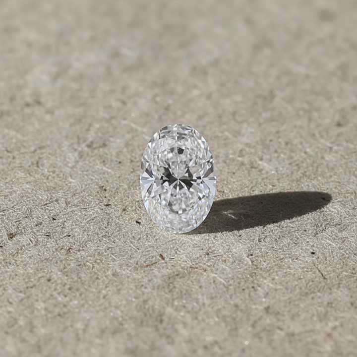 1.51 Carat Oval Cut D SI1 HPHT Lab Grown Diamond