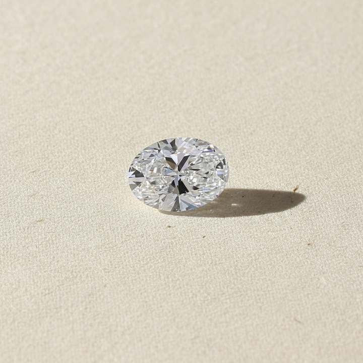 1.51 Carat Oval Cut D SI1 HPHT Lab Grown Diamond