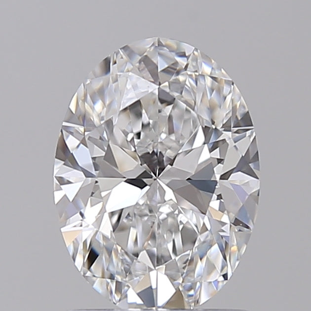 1,51 Karat ovaler, im Labor geschliffener Diamant VVS1 D