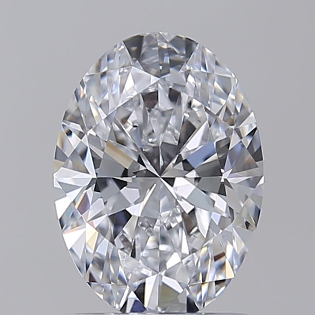1,51 karaat ovaal geslepen laboratoriumdiamant VVS1 D
