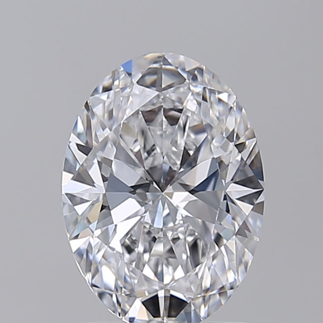 1,51 Karat ovaler, im Labor geschliffener Diamant VVS1 D