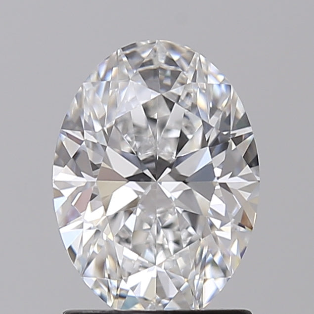 1,51 Karat ovaler, im Labor geschliffener Diamant VVS1 D
