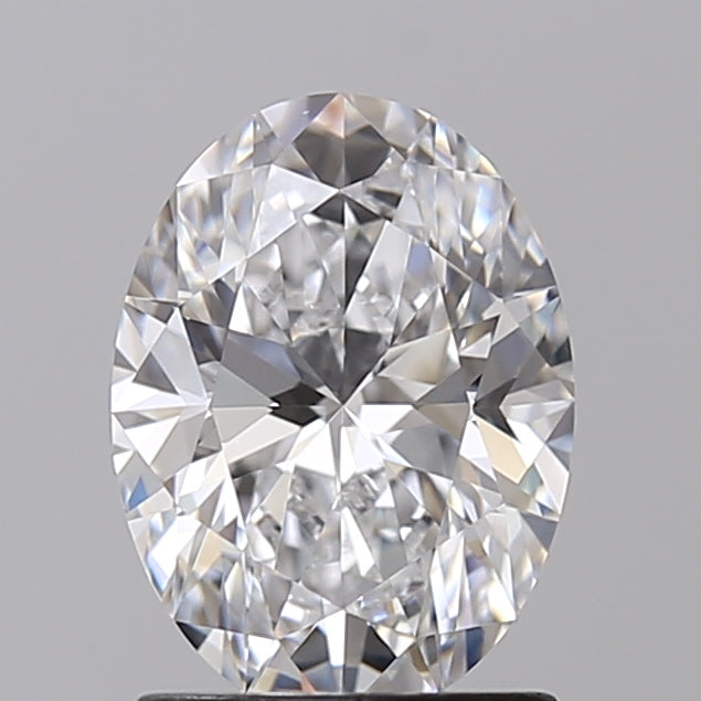 1,51 Karat ovaler, im Labor geschliffener Diamant VVS1 D