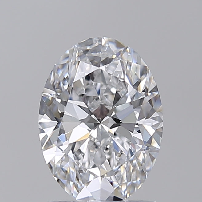 1,51 Karat ovaler, im Labor geschliffener Diamant VVS1 E