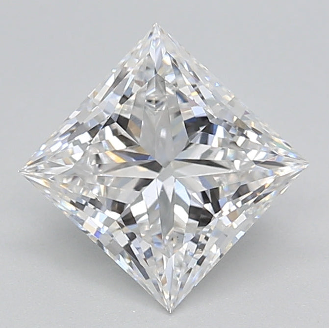 1.51 Carat Princess Lab Grown Diamond VS2 E