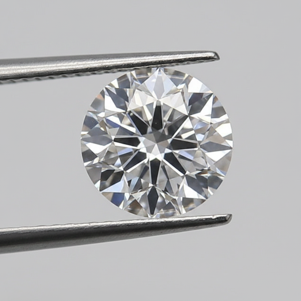 IGI Certified 1.51 Ct E Color SI1 Round HPHT Lab Grown Diamond