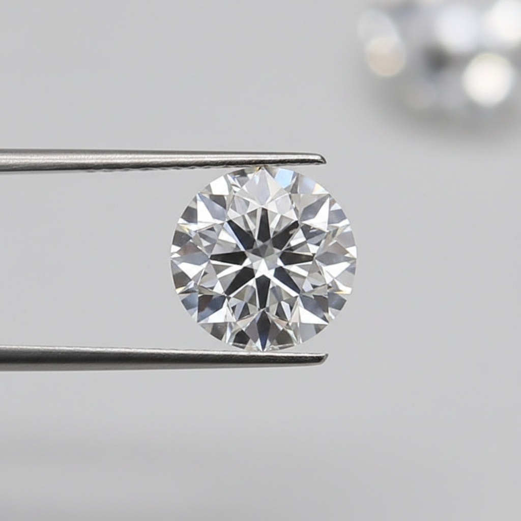 IGI Certified 1.51 Ct E Color SI1 Round HPHT Lab Grown Diamond
