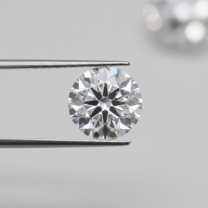 IGI Certified 1.51 Ct E Color SI1 Round HPHT Lab Grown Diamond