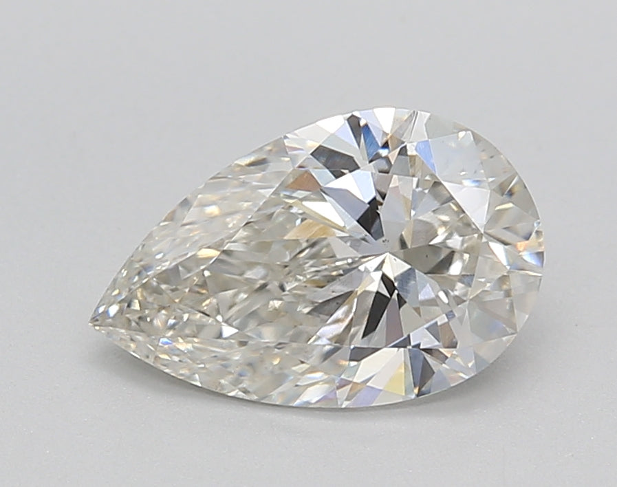 1.52 CT Pear Cut CVD Lab Grown Diamond, G Color, VS1 Clarity