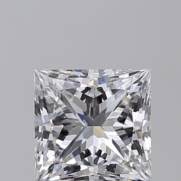 1.52 CT Princess Cut Lab-Grown Diamond, IGI Certified, D Color, VS2 Clarity