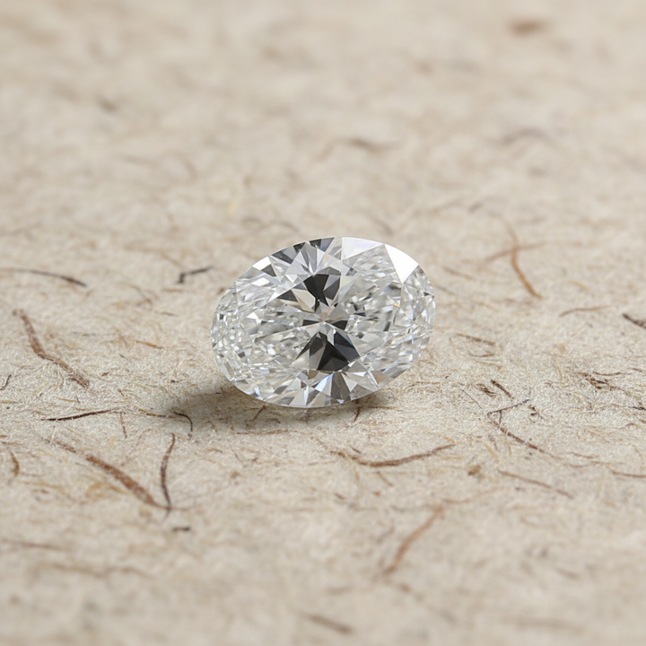 1.52 Carat Oval Cut D VS1 HPHT Lab Grown Diamond