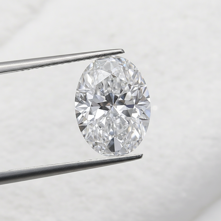 1.52 Carat Oval Cut D VS1 IGI Certified Lab Grown Diamond