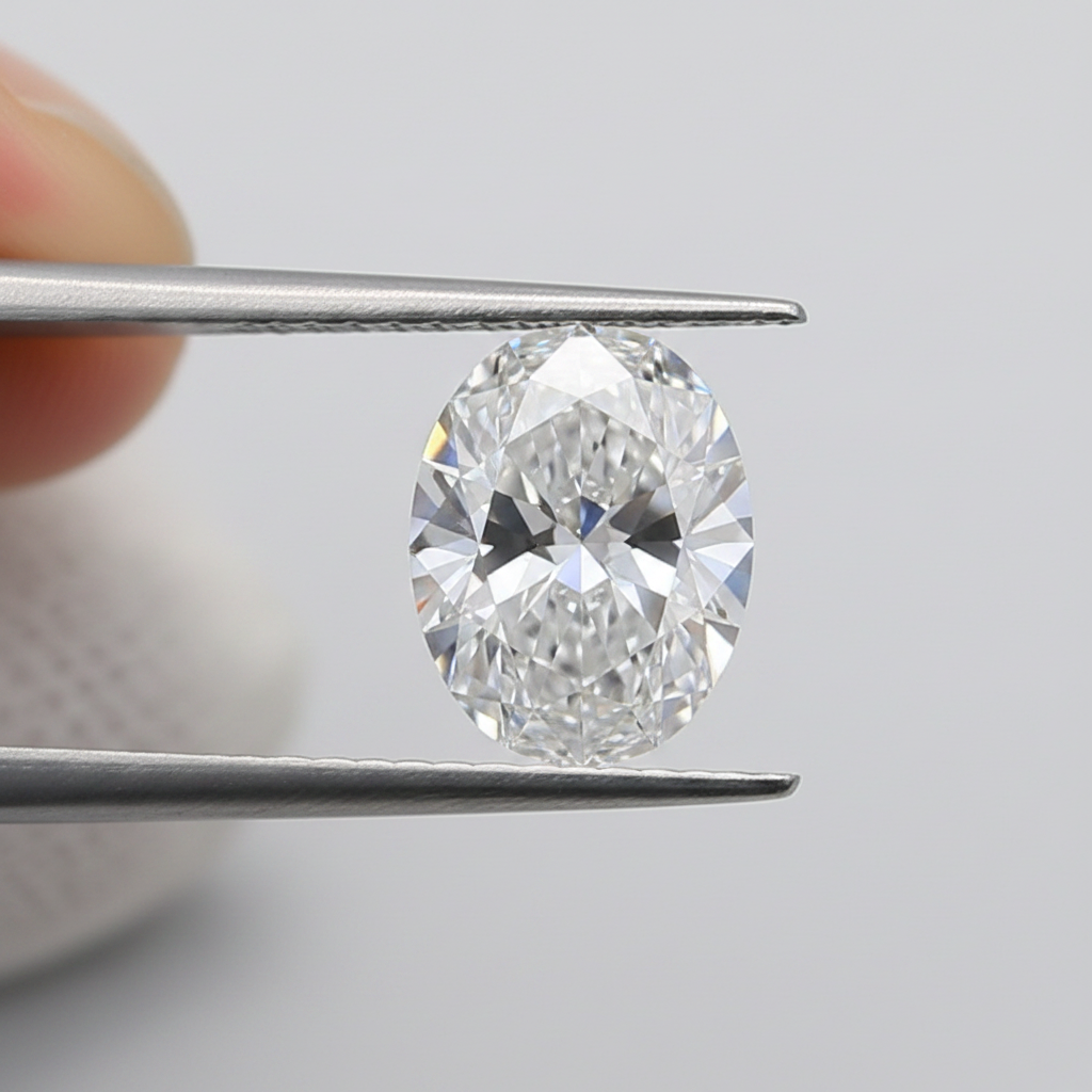 1.52 Carat Oval Cut D VS1 IGI Certified Lab Grown Diamond