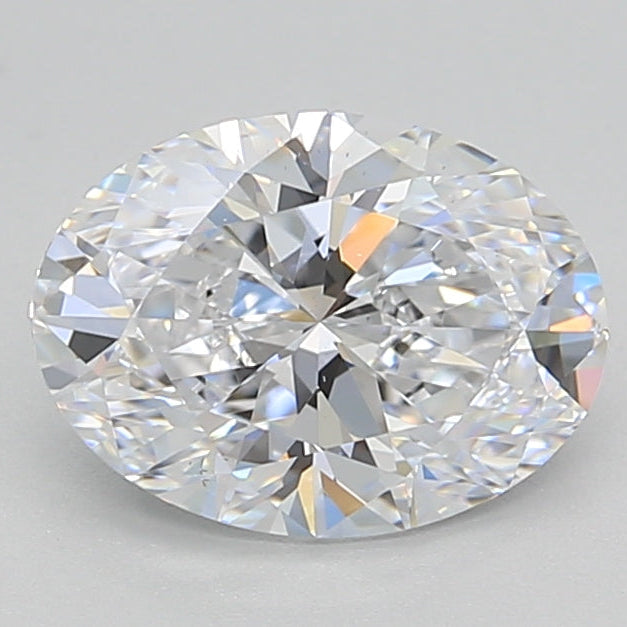1.52 Carat Oval Cut Lab Grown Diamond VS2 E