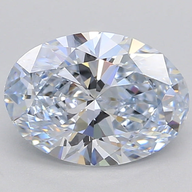 1.52 Carat Oval Cut Lab Grown Diamond VS2 H