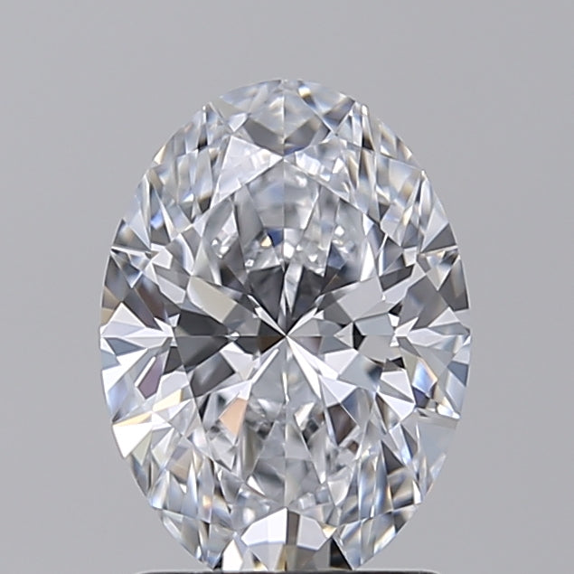 1,52 karaat ovaal geslepen laboratoriumdiamant VVS1 D