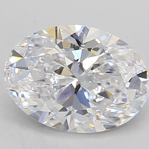 1,52 Karat ovaler, im Labor geschliffener Diamant VVS1 D