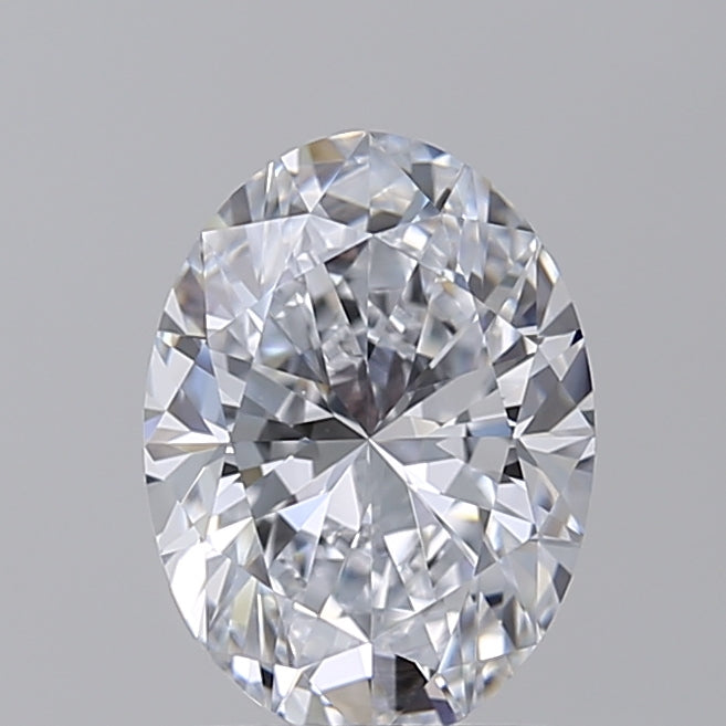 1.53 CT Oval Lab-Grown Diamond - IGI Certified, VVS1 Clarity, D Color