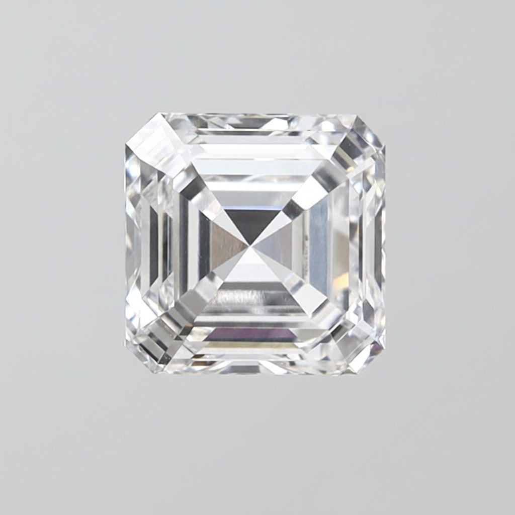Diamant cultivé en laboratoire Asscher de 1,53 carat, VVS1/E