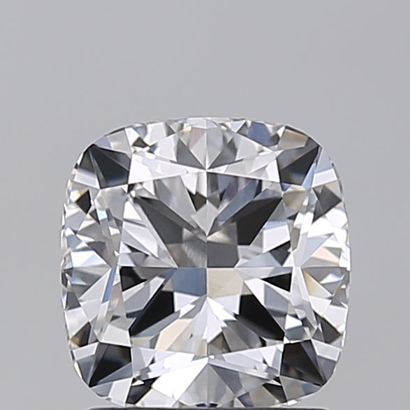 1.53 Carat Cushion Cut Lab Grown Diamond VVS2 E