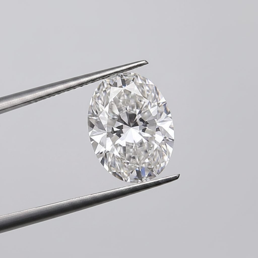 1.53 Carat Oval Cut D VS1 IGI Certified Lab Grown Diamond