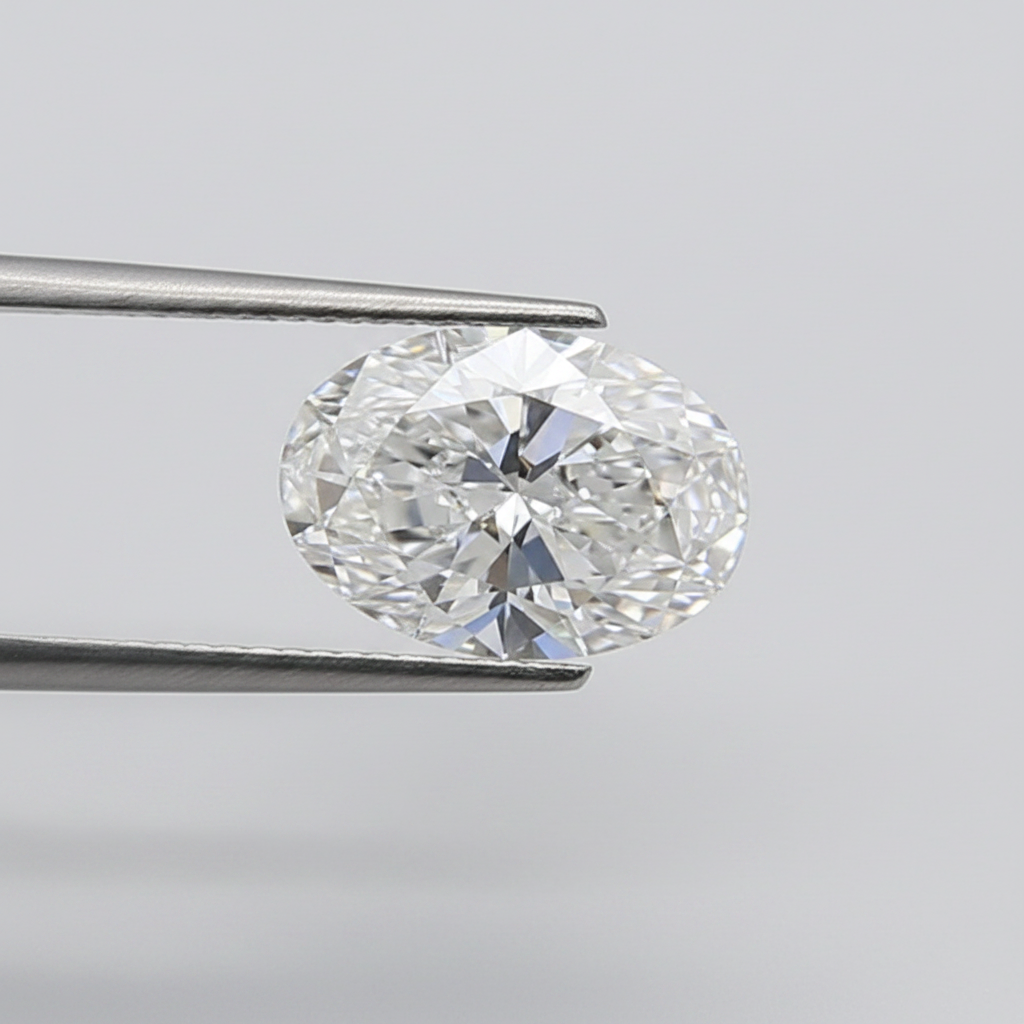 1.53 Carat Oval Cut D VS1 IGI Certified Lab Grown Diamond