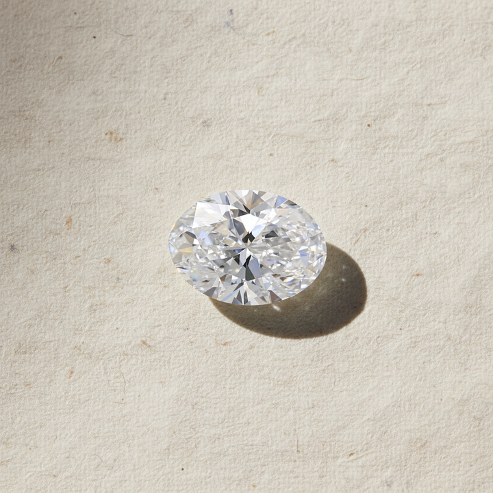 1.53 Carat Oval Cut D VS1 HPHT Lab Grown Diamond