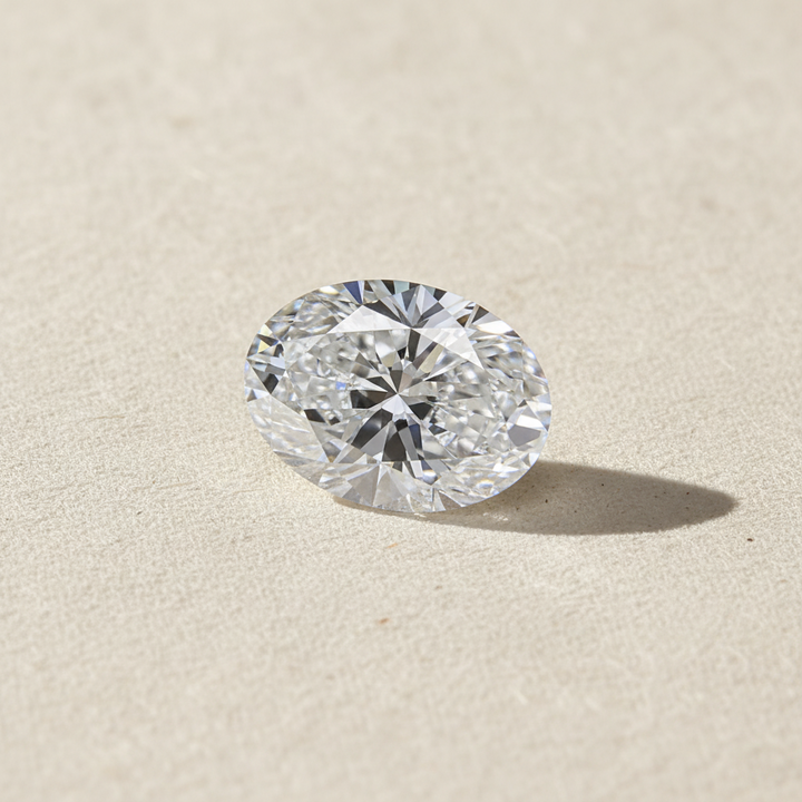 1.53 Carat Oval Cut D VS1 HPHT Lab Grown Diamond