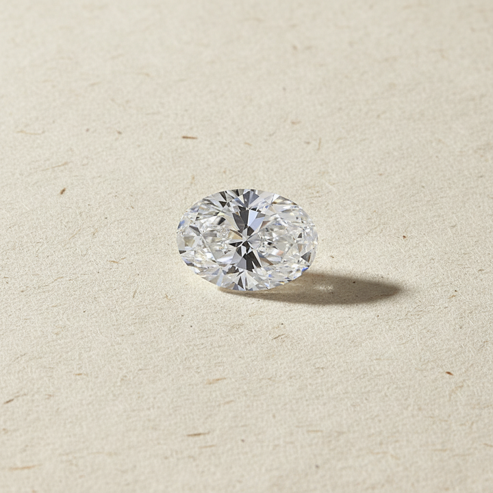 1.53 Carat Oval Cut D VS1 HPHT Lab Grown Diamond