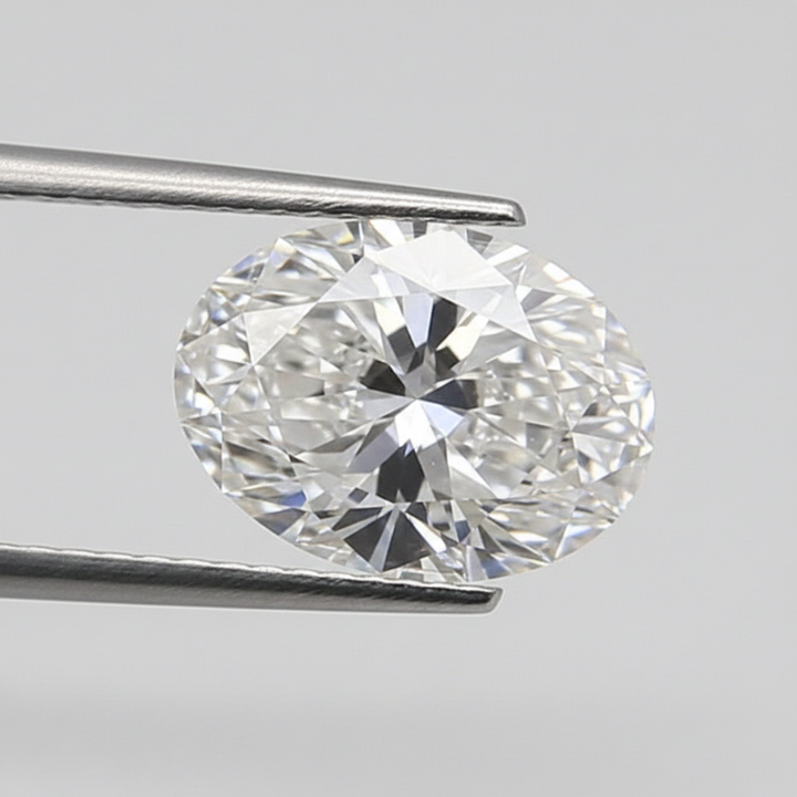 1.53 Carat Oval Cut D VS1 IGI Certified Lab Grown Diamond