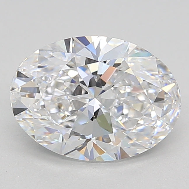 1.53 Carat Oval Cut Lab Grown Diamond VS2 D