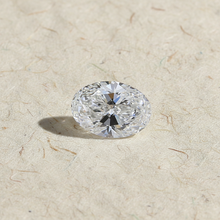 1.53 Carat Oval Cut Lab Grown Diamond, VS2/D