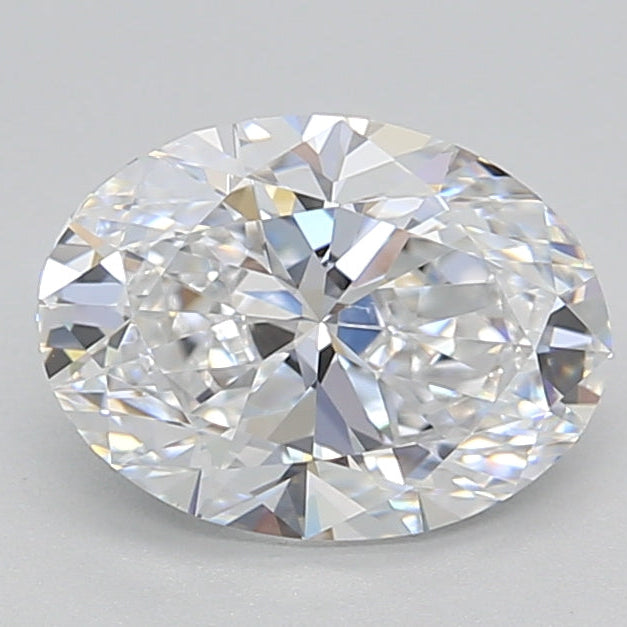 1,53 karaat ovaal geslepen laboratorium-gegroeide diamant VS2 D