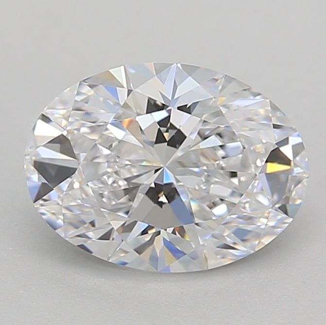1,53 karaat ovaal geslepen laboratoriumdiamant VVS1 D