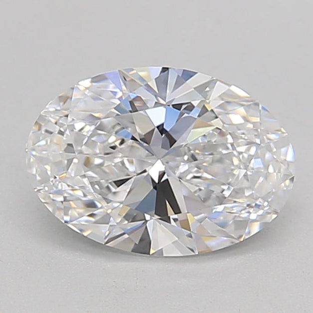 1,53 karaat ovaal geslepen laboratoriumdiamant VVS1 D