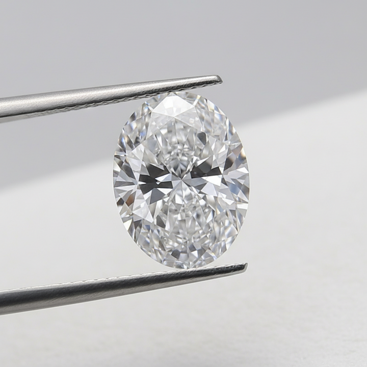 1.53 Carat Oval Cut D VVS1 IGI Certified Lab Grown Diamond