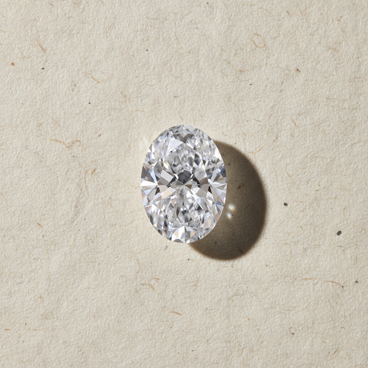 1.53 Carat Oval Cut D VVS1 HPHT Lab Grown Diamond