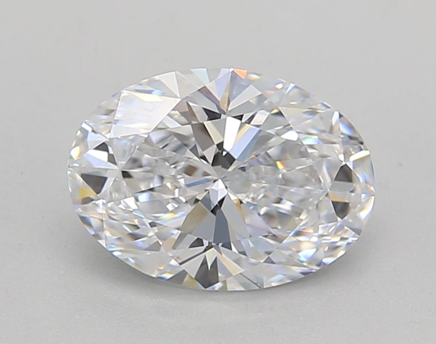 1.54 CT Oval Lab-Grown Diamond - IGI Certified, VVS1 Clarity, D Color