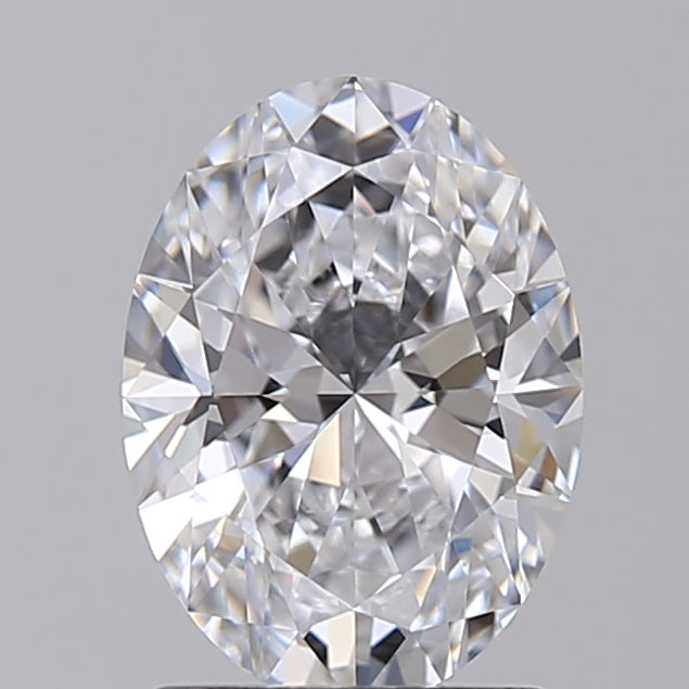 1.54 CT Oval Lab-Grown Diamond - IGI Certified, VVS1 Clarity, D Color