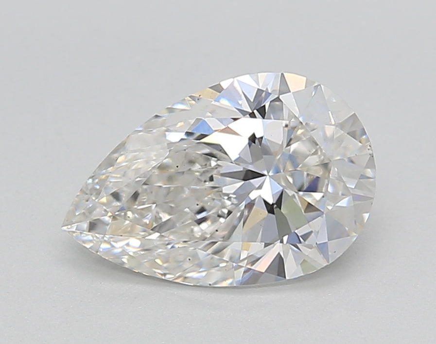 1.54 CT Pear CVD Lab Grown Diamond, VS2 Clarity, F Color