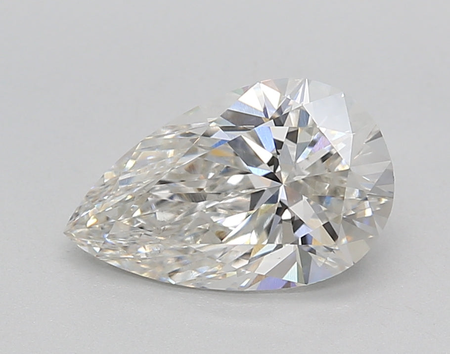 1.54 CT Pear Cut CVD Lab Grown Diamond, F Color, VS1 Clarity