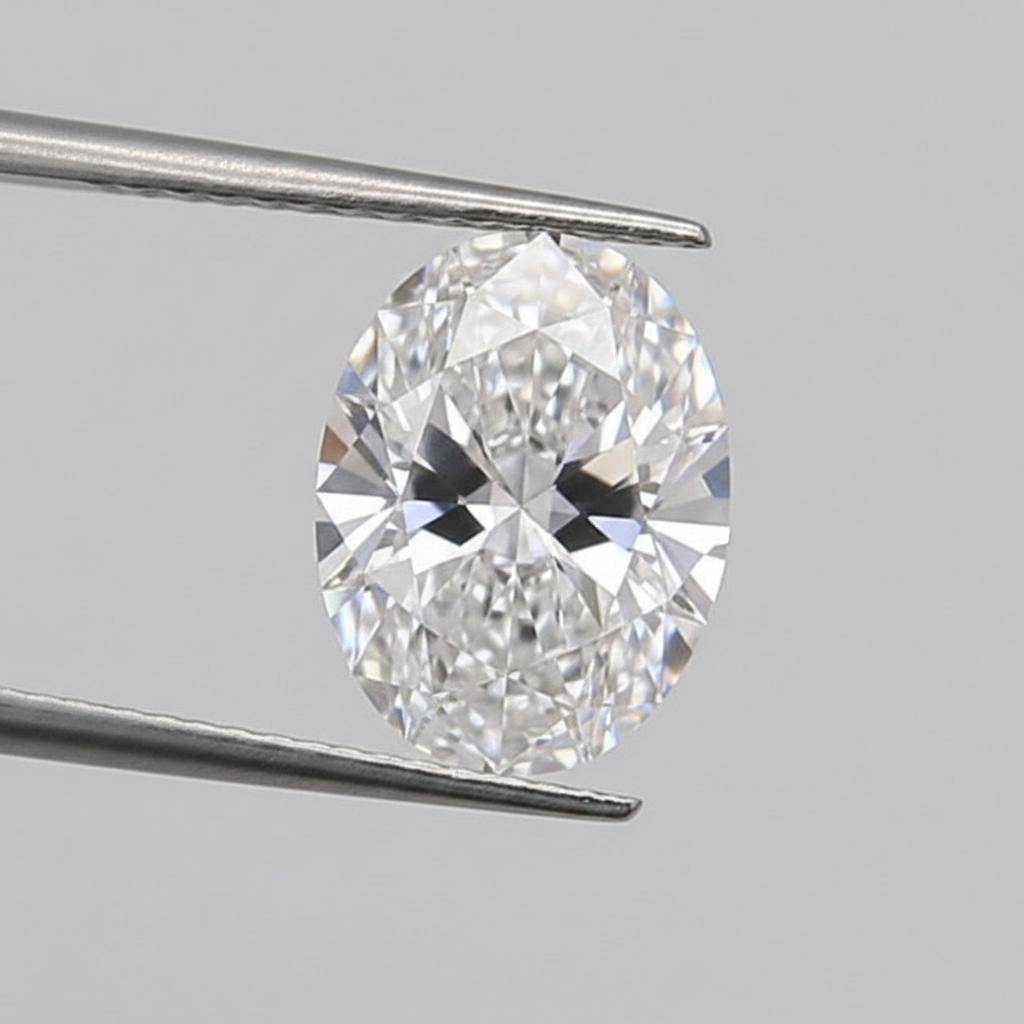1.54 Carat Oval Cut E IF IGI Certified Lab Grown Diamond