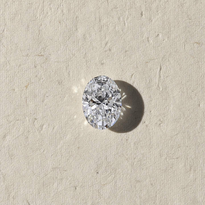 1,54 karaat ovaal geslepen laboratoriumdiamant, IF/E