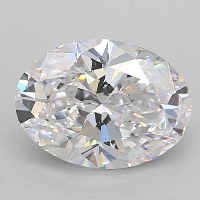 1,54 karaat ovaal geslepen laboratoriumdiamant VVS1 D