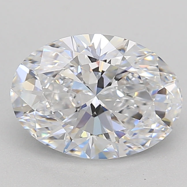 1,54 karaat ovaal geslepen laboratoriumdiamant VVS1 D