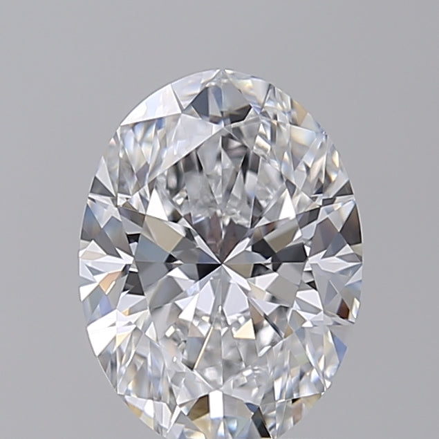 1,54 karaat ovaal geslepen laboratoriumdiamant VVS1 D