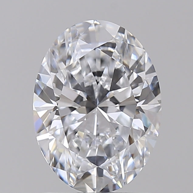 1,54 karaat ovaal geslepen laboratoriumdiamant VVS1 D