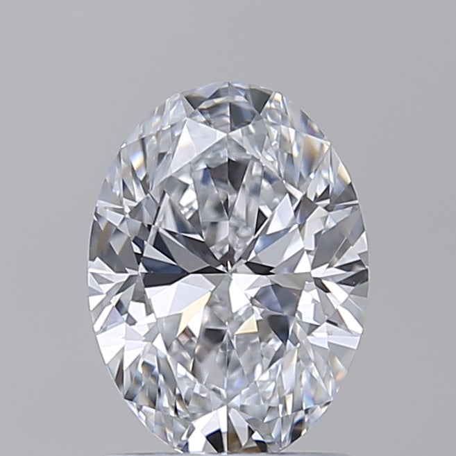 1,54 Karat ovaler, im Labor geschliffener Diamant VVS1 E