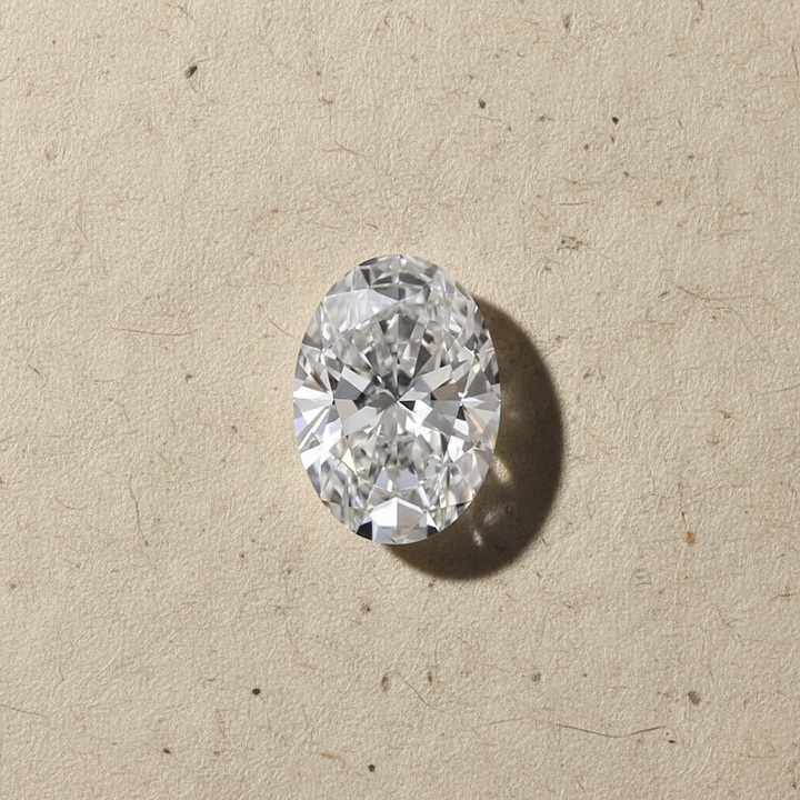 1,54 karaat ovaal geslepen laboratoriumdiamant, VVS1/F